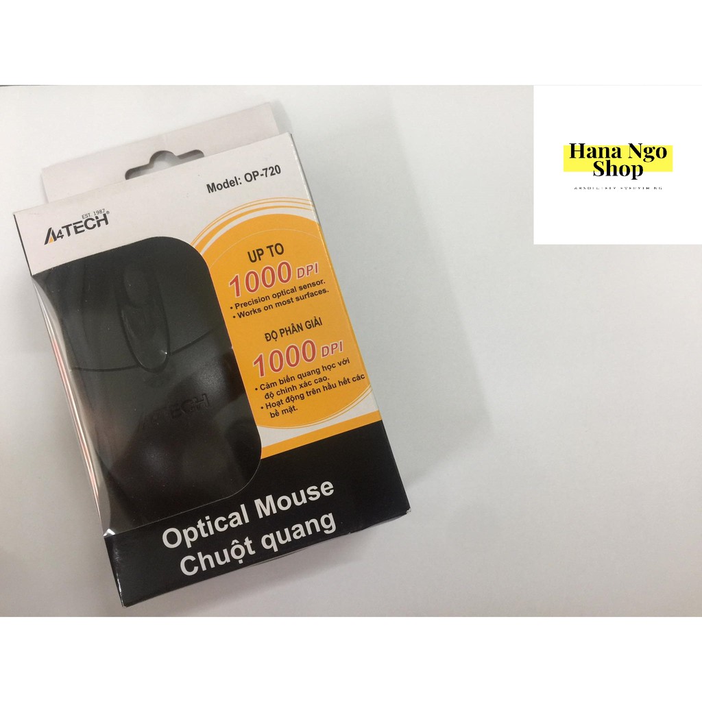 Chuột quang A4TECH OP-720 có dây (Optical Mouse)