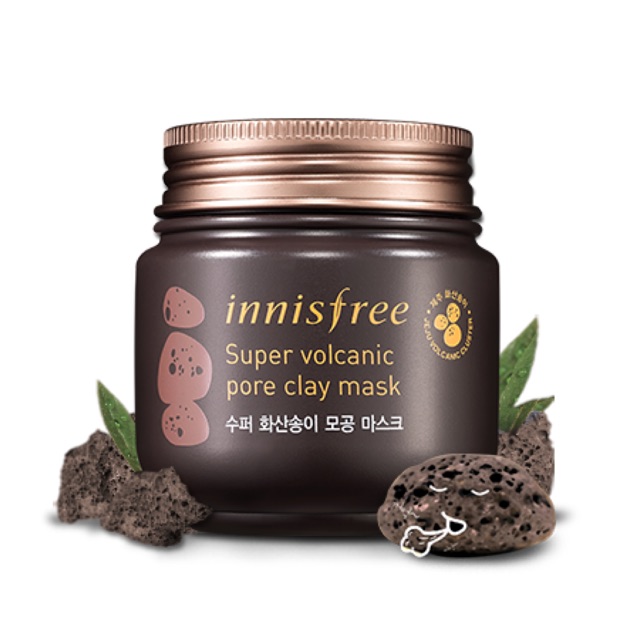Mặt nạ tro núi lửa Jeju - SUPER VOLCANIC PORE CLAY MASK
