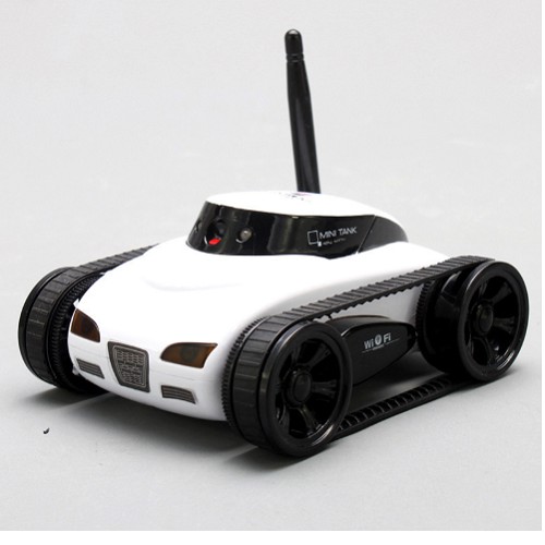 Xe tăng điều khiển từ xa JDRC 777 camera WIFI FPV truyền hình ảnh về điện thoại