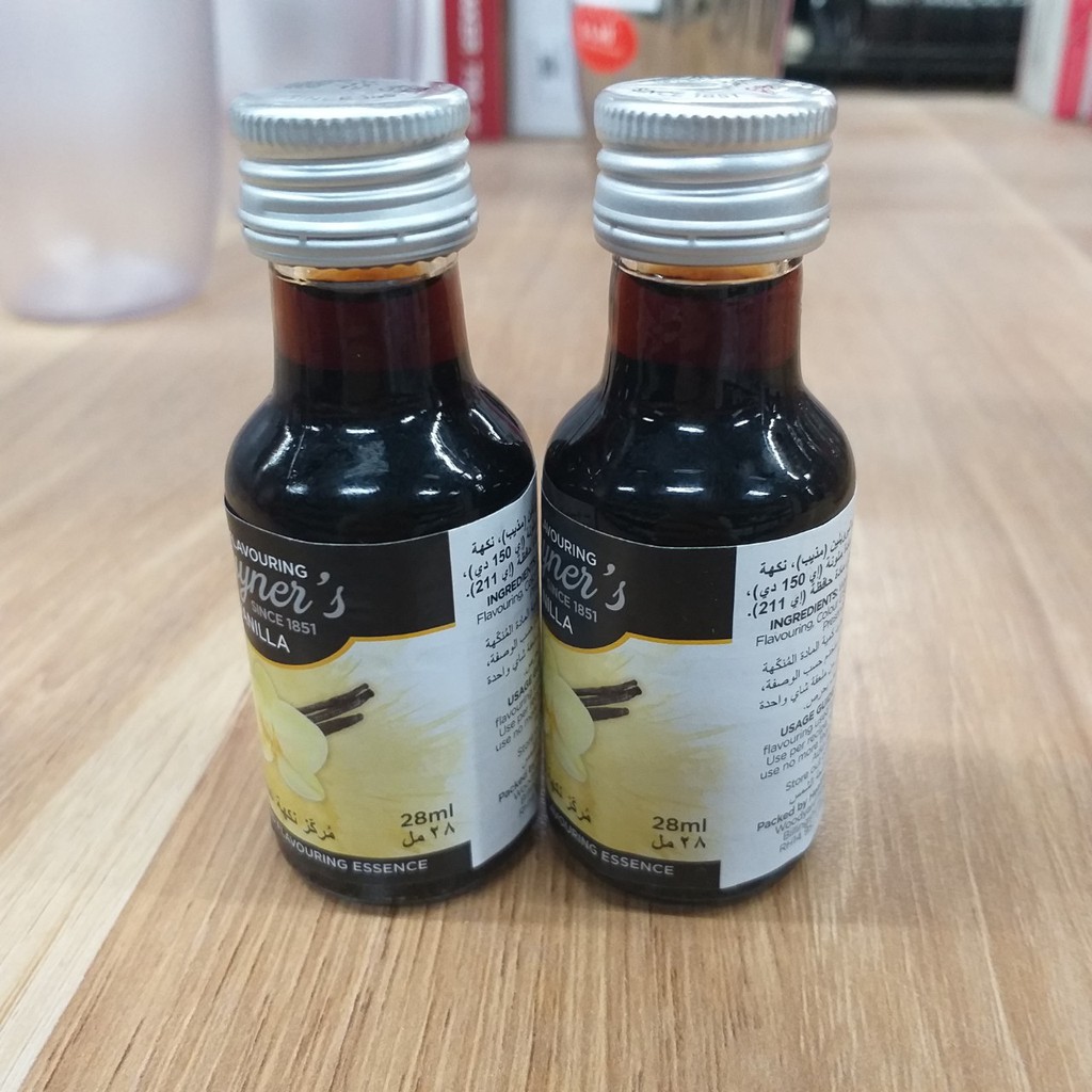 Tinh dầu vani Rayner’s 28 ml [CHÍNH HÃNG] hương vani nguyên liệu tao hương vị trong pha chế nấu ăn làm bánh...