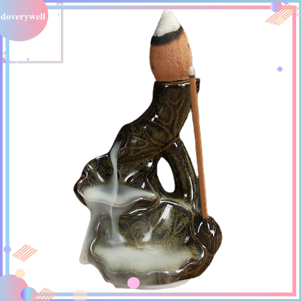 Giá đỡ đốt trầm hương hình nón bằng gốm độc đáo trang trí nhà cửa