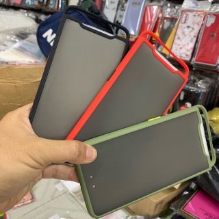 Ốp Samsung A80 viền dẻo mài lưng nhám
