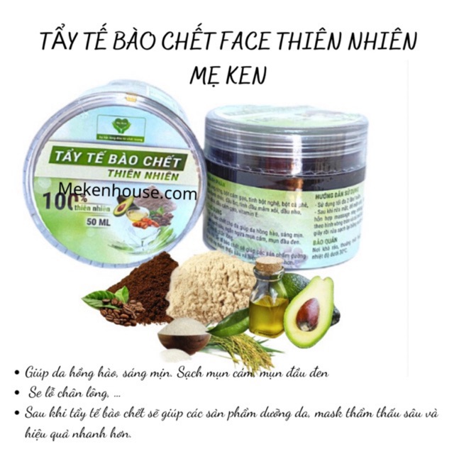 TẨY TẾ BÀO CHẾT MẶT THIÊN NHIÊN MẸ KEN