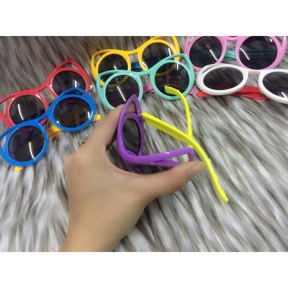 mắt kính trẻ con gọng dẻo siêu dễ thương