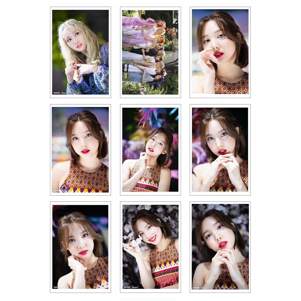 Lomo Card 72 ảnh Twice More And More By Naver Dispatch Shopee