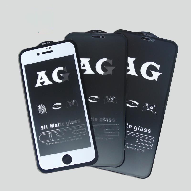 Kính cường lực iphone chống bám vân tay mồ hôi full màn nhám đủ size 6/7/8/X/11/12/13/Plus/Max/Pro/Promax - Dolphin Case