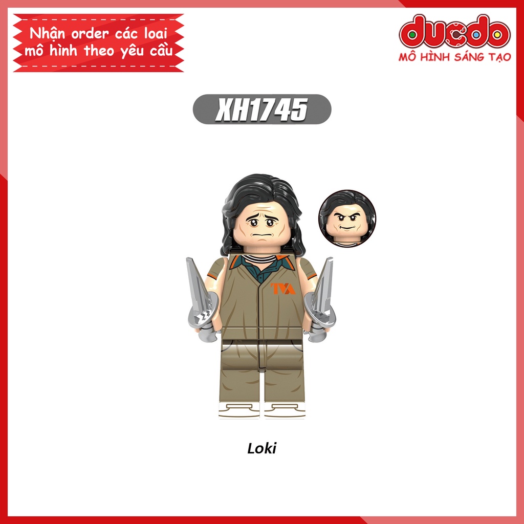 Minifigures các nhân vật trong seri Loki - Đồ chơi Lắp ghép Xếp hình Mini Mô hình Iron Man XINH X0318