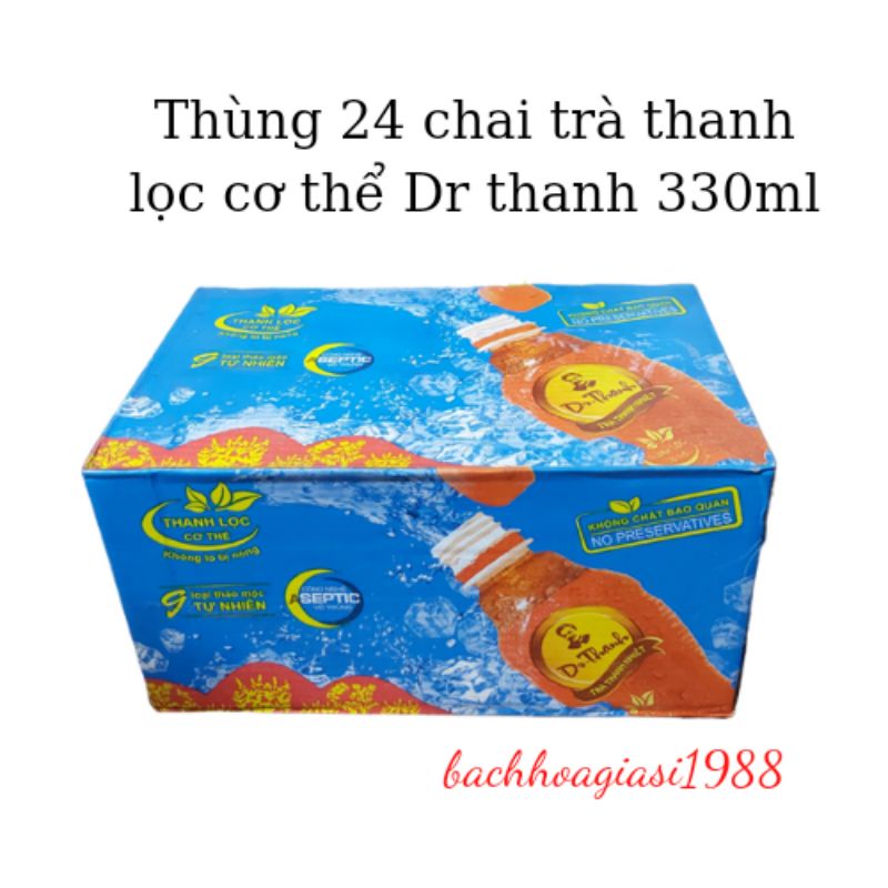 NOW SHIP -Thùng 24 chai trà thảo mộc Dr thanh 330ml