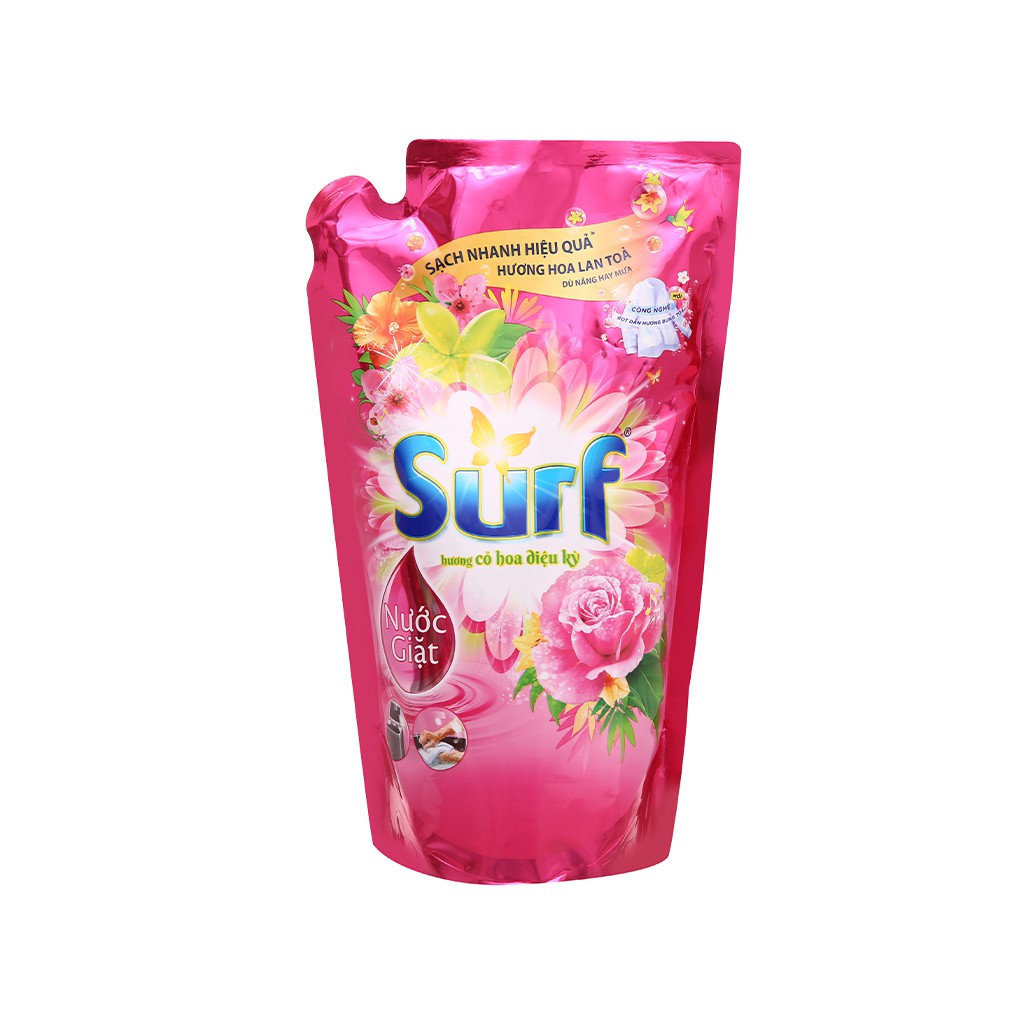 Nước Giặt &amp; Bột Giặt Surf Trắng Sáng, Ngát Mùi Hương