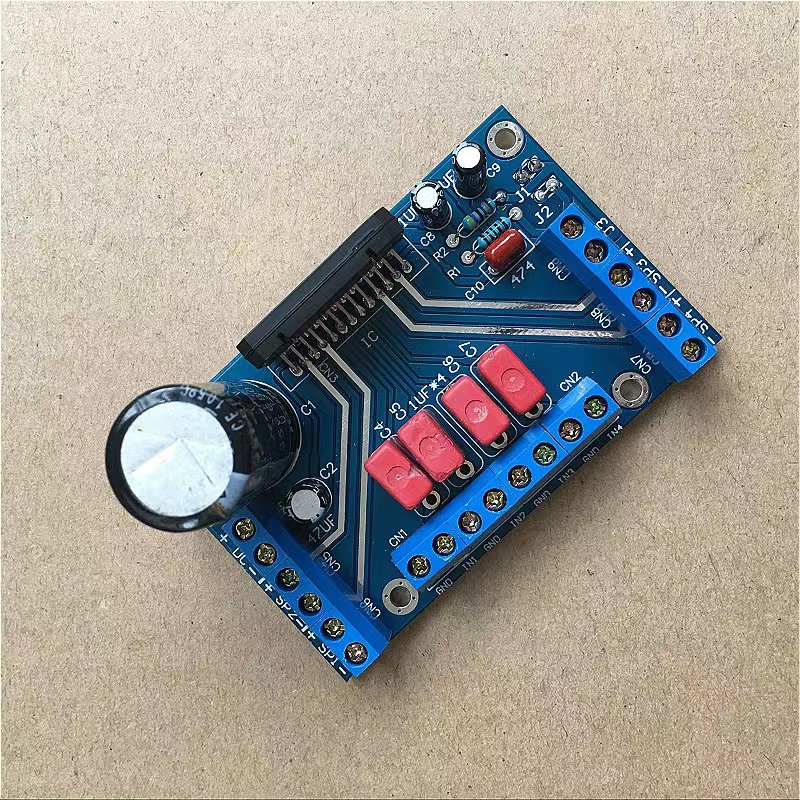 Bảng Mạch Khuếch Đại Âm Thanh 4 Kênh DC12-14.5V TDA7388 V6 4X41W