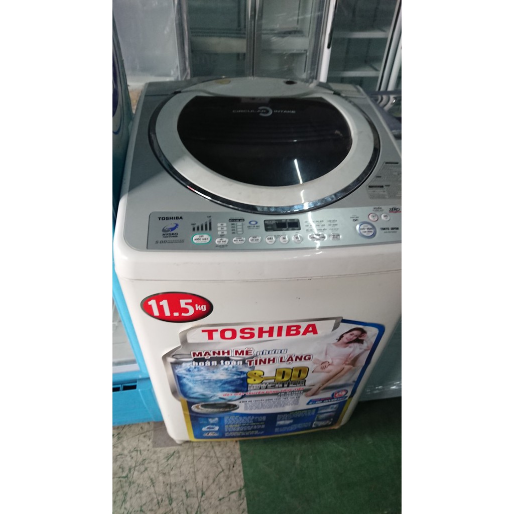 máy giặt toshiba 11.5kg siêu bền xài trục