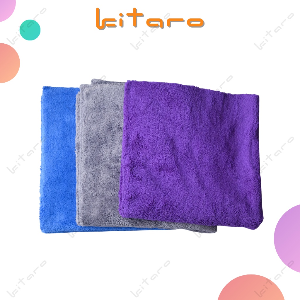 Khăn Microfiber Cao Cấp Siêu Mềm Mịn Thấm Hút Không Viền 40x40cm