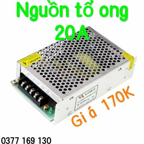 Nguồn tổ ong 20A bảo hành 12 tháng