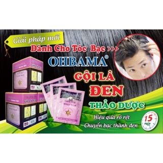 OHBAMA - Gội là đen (gói lẻ)
