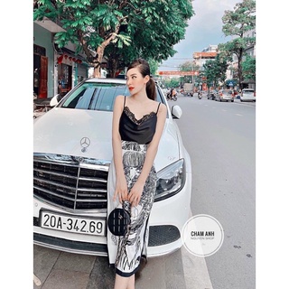 Set bộ hai dây in hoạ tiết