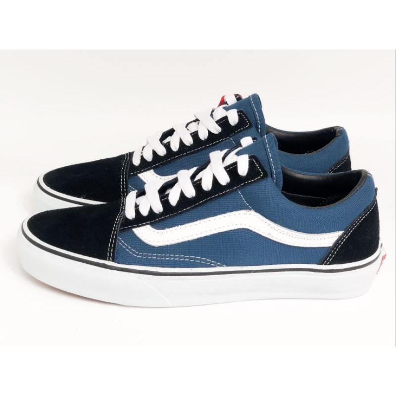 Giày Vans Màu Xanh Navy Năng Động Thời Trang