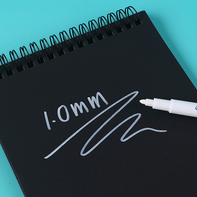 Bộ 3 Cây Bút Lông Màu Nước Đánh Dấu Màu Trắng Vĩnh Viễn Ngòi 1.0