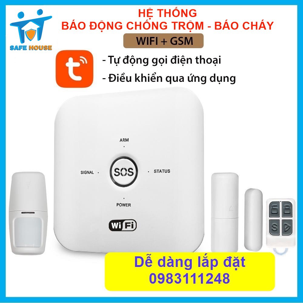 HỆ THỐNG BÁO ĐỘNG CHỐNG TRỘM - BÁO CHÁY GIA ĐÌNH