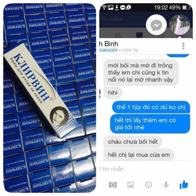 KEM SẸO KLIRVIN