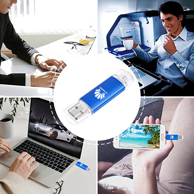 HUAWEI Thẻ Nhớ USB otg 256GB 512GB 1TB 2TB otg 3 Trong 1 128GB 8GB16GB 128GB 64GB 32GB Cho Điện Thoại