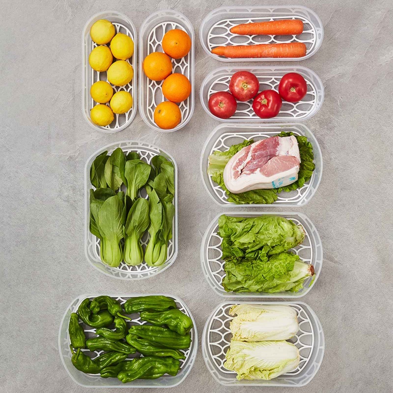 Tấm Nhựa Trong Suốt Có Nắp Đậy Bảo Quản Thực Phẩm Trong Tủ Lạnh