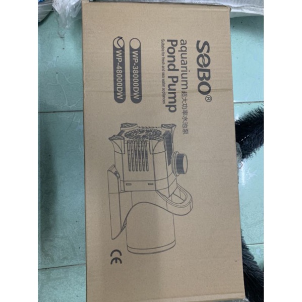 Máy Bơm nằm  lớn SOBO WP-38000DW, WP-48000DW cho hồ koi lớn, thủy hải sản