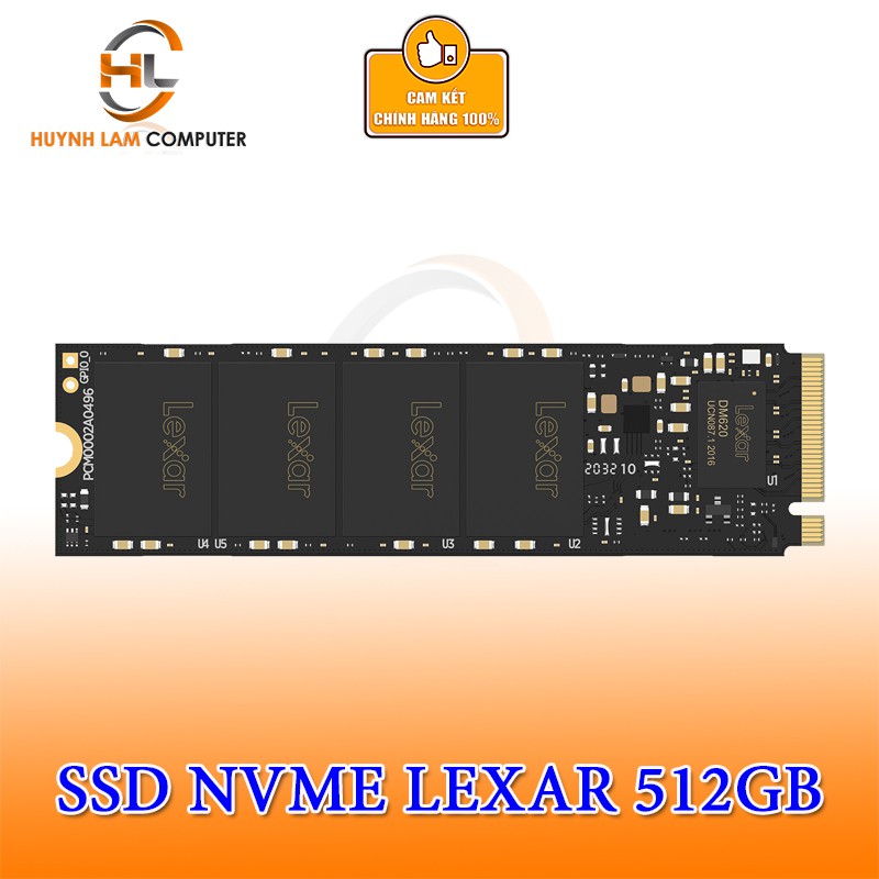 Ổ cứng SSD M2 PCie 512GB Lexar NM620 Chính hãng Viết Sơn Phân Phối