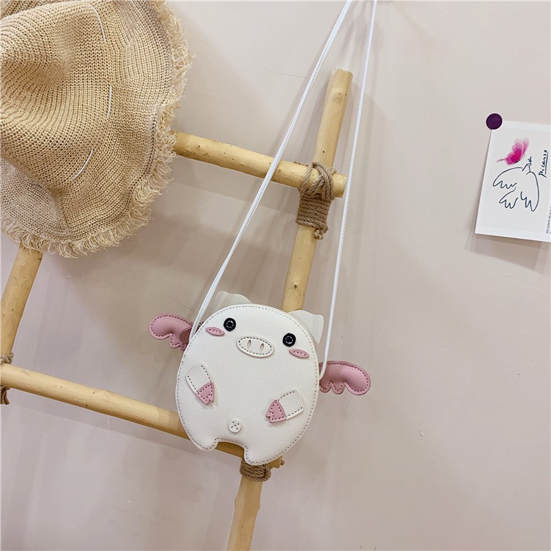 Túi tự làm nguyên liệu làm túi handmade Heo Hồng ngộ nghĩnh có video hướng dẫn Kawaii_Handmade