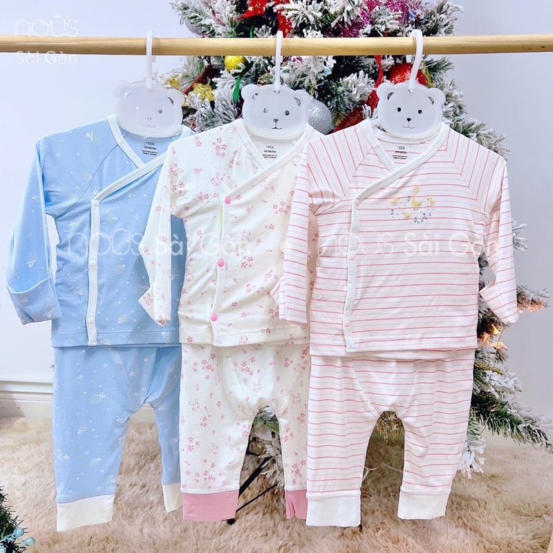 Bộ tay dài pettit Nous-Bộ dài mặc nhà cho bé