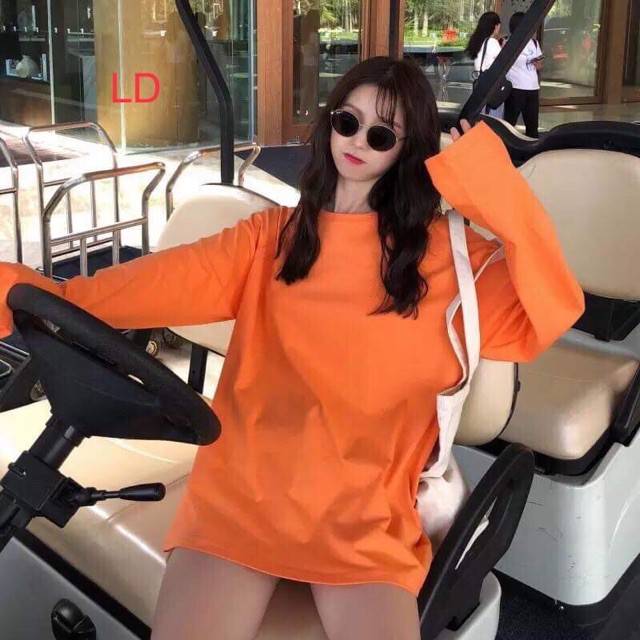 [FREESHIP ĐƠN TỪ 50K] Áo thun thụng trơn tay dài LDU0719