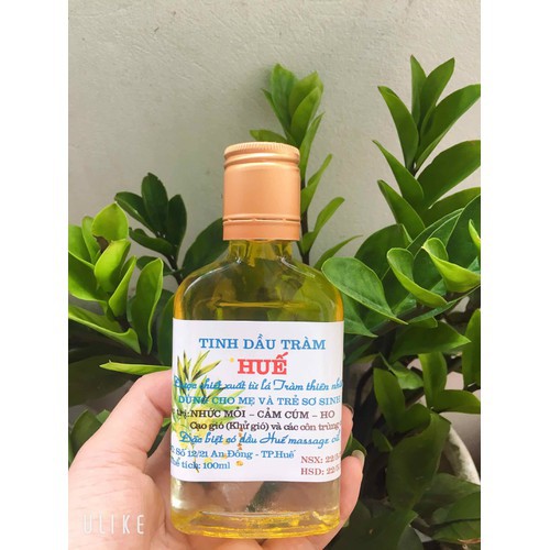 Tinh dầu tràm Huế nguyên chất loại 1 (100ML)