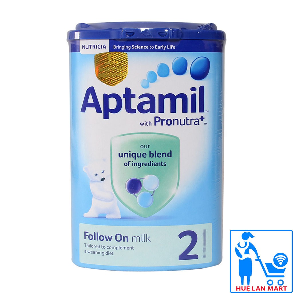 [CHÍNH HÃNG] Sữa Bột Aptamil 2 Follow On Milk Hộp 900g