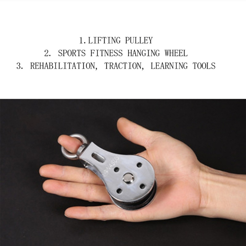 Bánh Xe Ròng Rọc Hỗ Trợ Luyện Tập Thể Hình