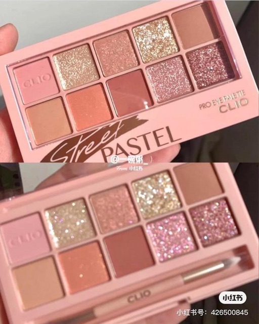 Bảng màu mắt Clio Street Pastel