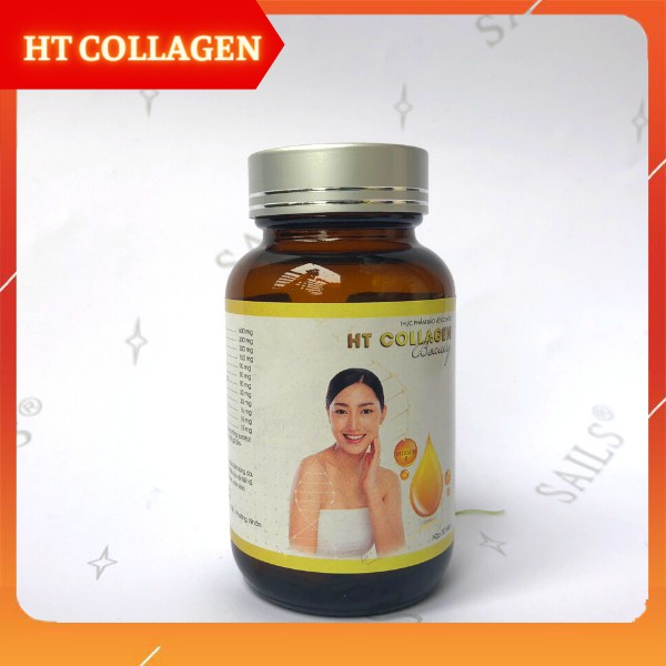 [NHẬP KHẨU ĐỨC] Viên uống trắng da bổ sung collagen HT COLLAGEN hộp 30 viên