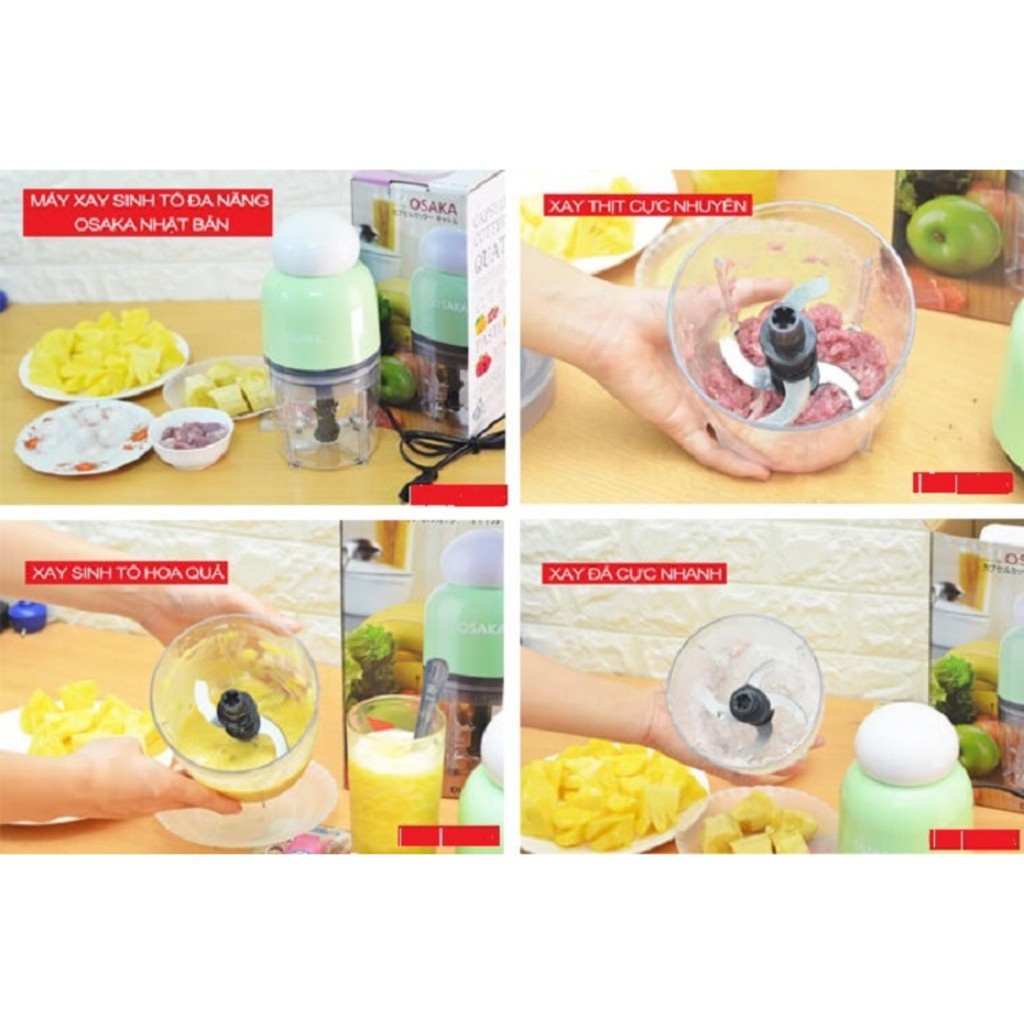 Máy xay sinh tố,xay thịt,xay đá 4 lưỡi