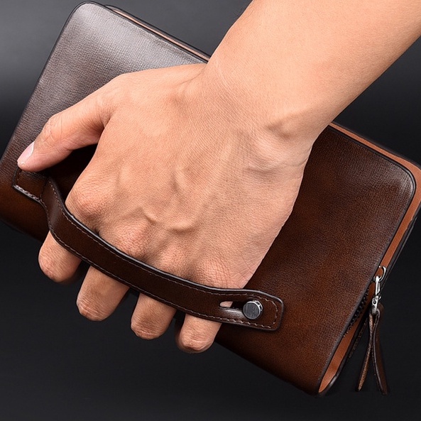VÍ DA NAM CAO CẤP P121  CẦM TAY - CHO QUÝ ÔNG SỰ SÀNH ĐIỆU