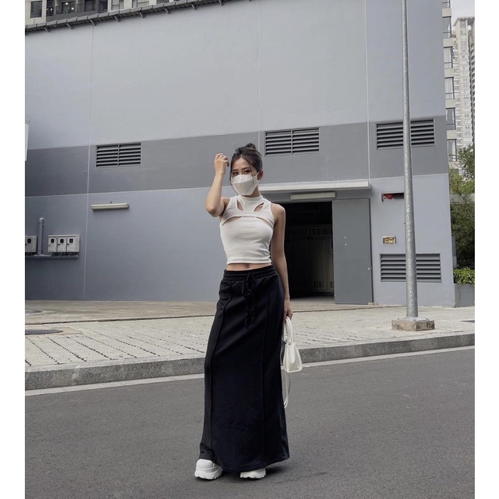 VINTAGEGOUT • CROPTOP KHOÉT NGỰC | KELLIE TOP