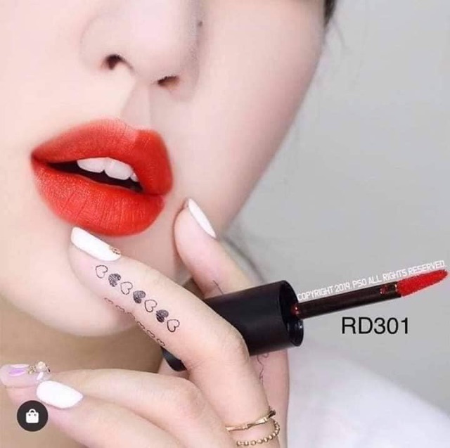 Set 3 son tint Colorful Tattoo in Red kèm tẩy trang môi | BigBuy360 - bigbuy360.vn