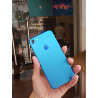 Miếng dán skin cho iPhone màu xanh ngọc (Hot_deal)