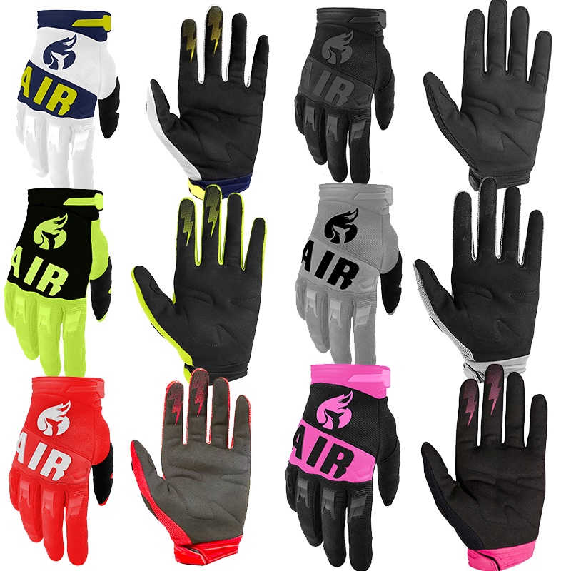 Găng Tay Chạy Xe Đạp Có Thể Chạm Màn Hình Cảm Ứng 7 Màu Chất Lượng Cao