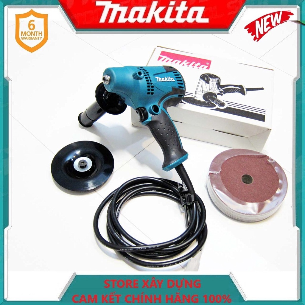 MÁY CHÀ NHÁM ĐĨA 440W 150MM MAKITA GV6010- HÀNG CHÍNH HÃNG