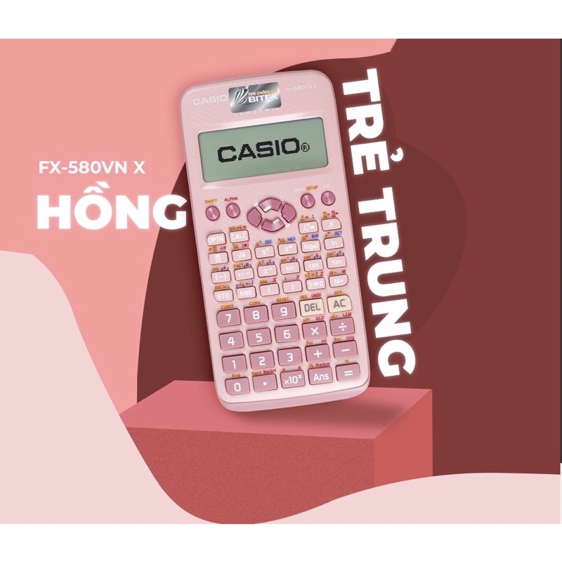 MÁY TÍNH Casio FX 580VNX (Bảo Hành 07Năm) Casio 580VNX