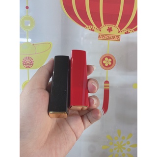 VỎ SON HANDMADE (VỎ BẤM - ĐEN/ĐỎ)