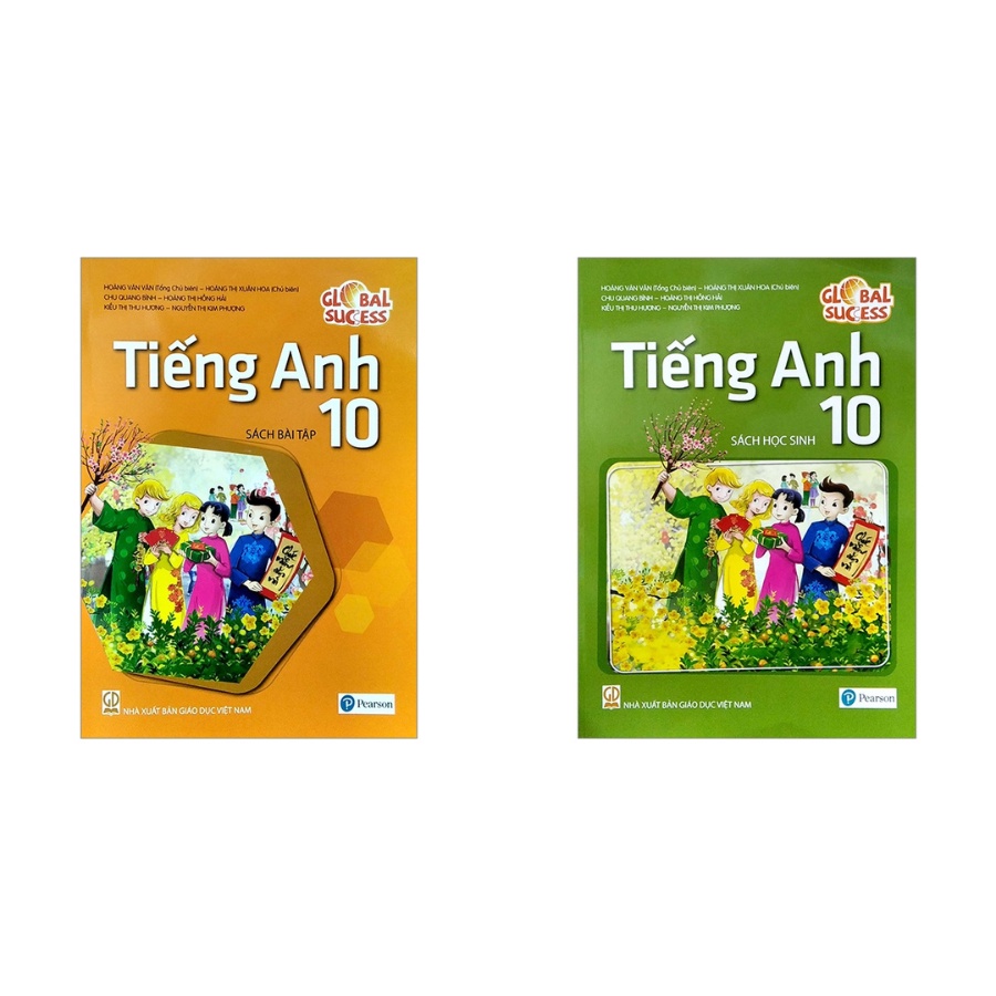 Sách - Combo Tiếng Anh Lớp 10 - Sách Bài Tập + Sách Học Sinh (Global Success)