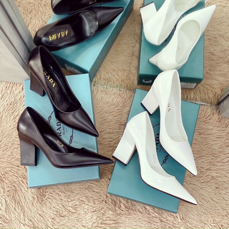Sorami.Shoes | Giày gót mũi nhọn da mờ cao cấp [ FULLBOX + KÈM PHỤ KIỆN ]