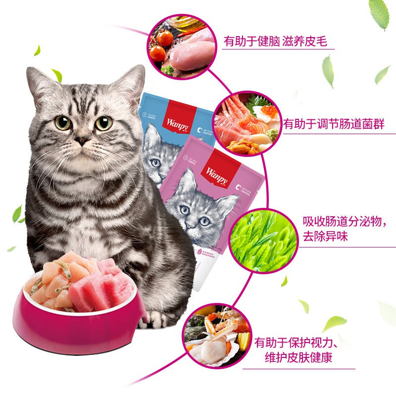 Pate cho mèo Wanpy - 80g