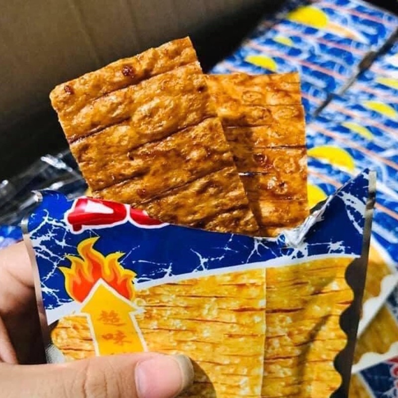 Mực Bento Thái Lan, snack siêu cay gói 5g