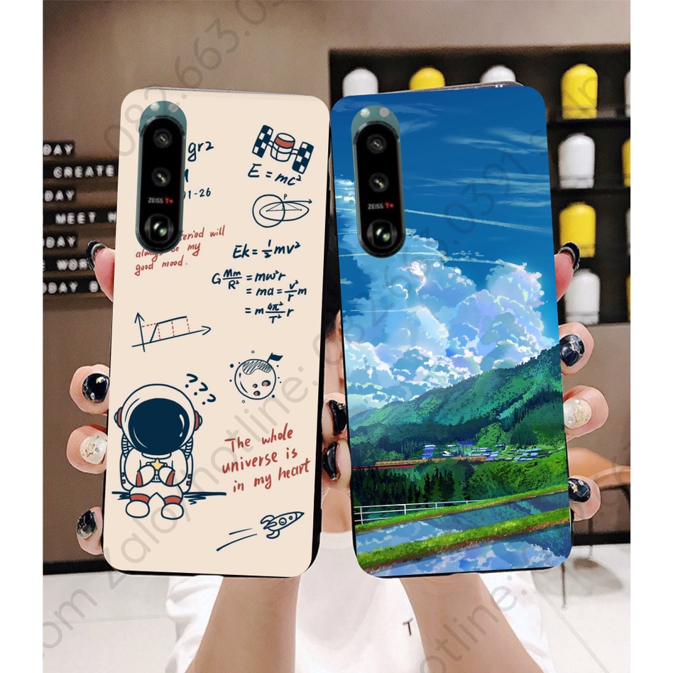 Ốp lưng Sony Xperia 5/ 5 mark 3 (5iii / 5 III) / 5 mark 2 (5ii / 5 II) / Xperia 1 ii (1ii) dẻo in hình dễ thương sắc nét