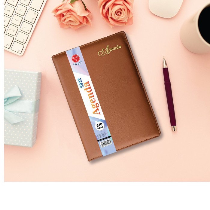 Sổ lịch Agenda 2022 Hải Tiến khổ B5 Mã 4535, KT: 170x240mm